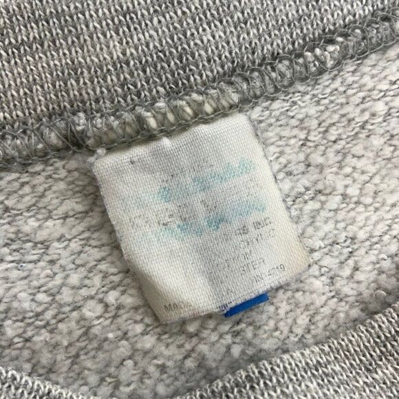 Needlepoint Sampler Sweatshirt Size Small Gray Heather Pullover Cotton Blend Vtg - Picture 4 of 4